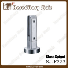 Square Spigot with Base Plate Glass Clamp for Fencing (SJ-F323)